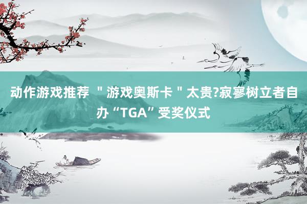 动作游戏推荐 ＂游戏奥斯卡＂太贵?寂寥树立者自办“TGA”受奖仪式